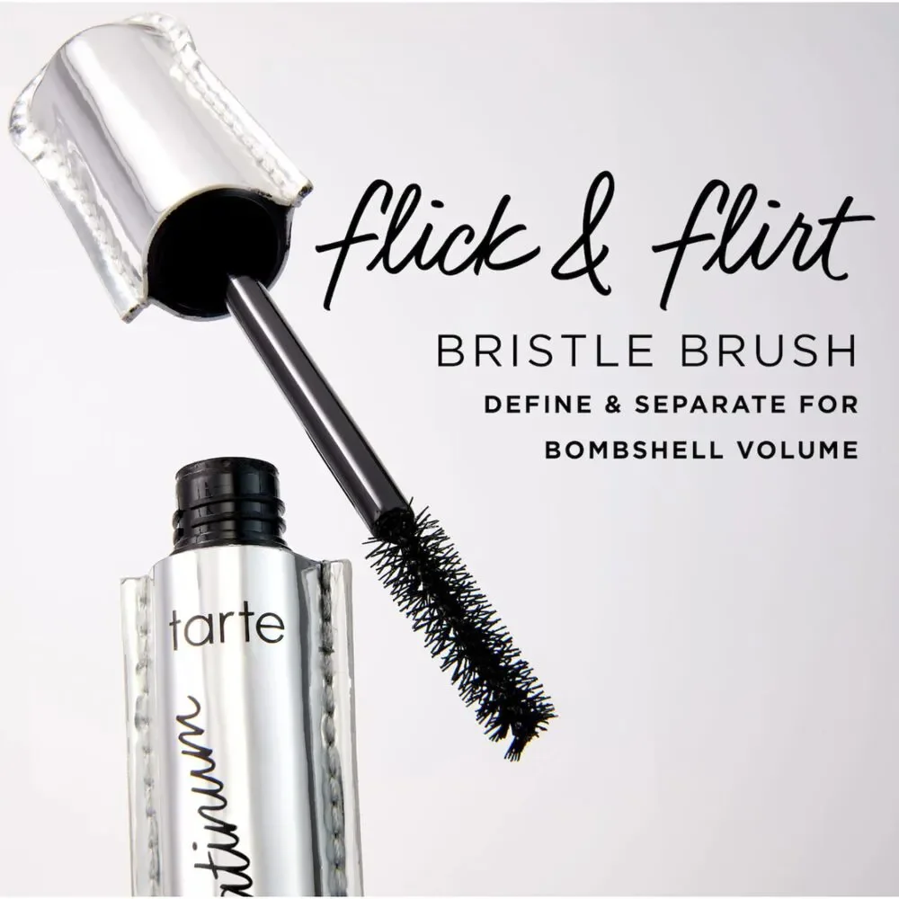 NIB Tarte Lights, Camera, Lashes Platinum Mascara in Black